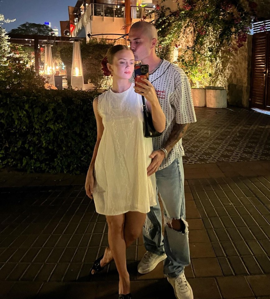 Max George has hit out a troll who made a cruel comment about Maisie