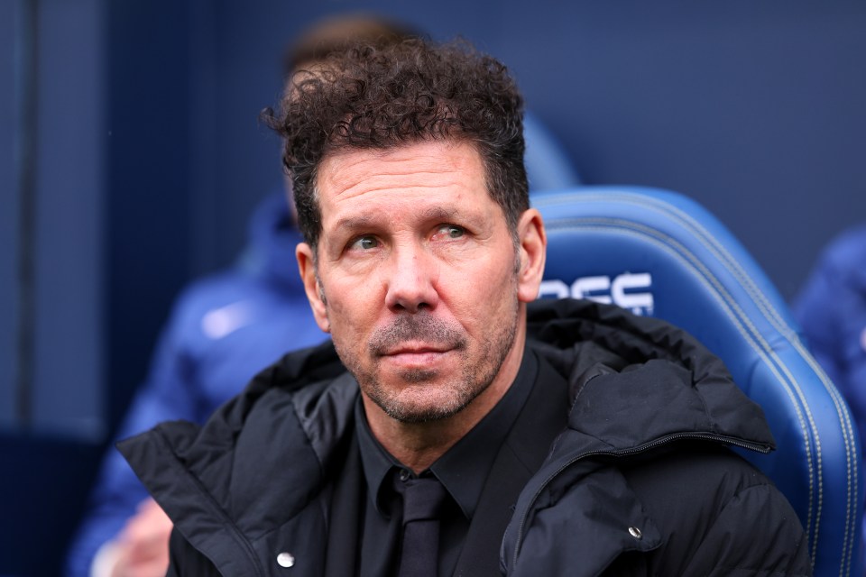 Diego Simeone tops the list