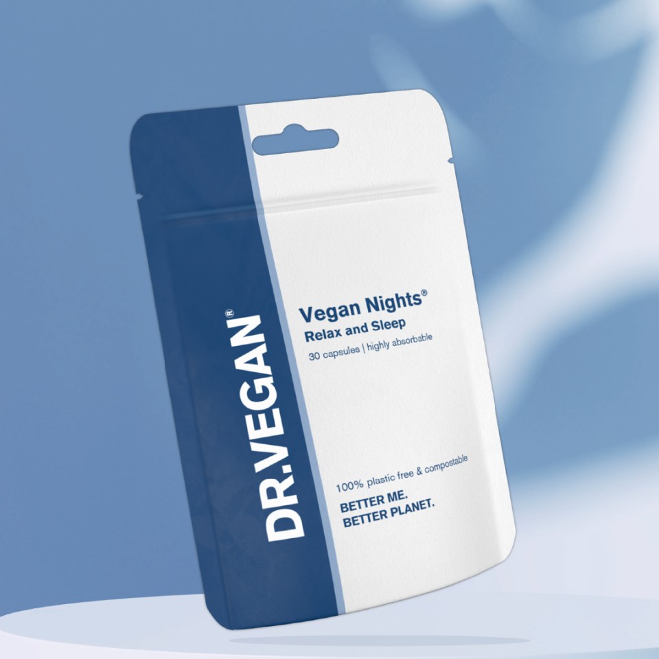 Dr. Vegan Vegan Nights Relax and Sleep capsules