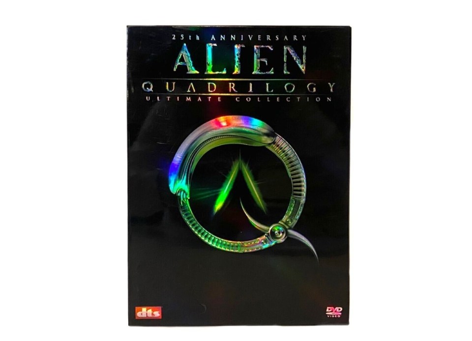 Alien fanatics have boosted the value of this box set up to a whopping £250