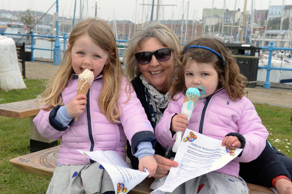 Take the kids for an ice cream on Milford Marina