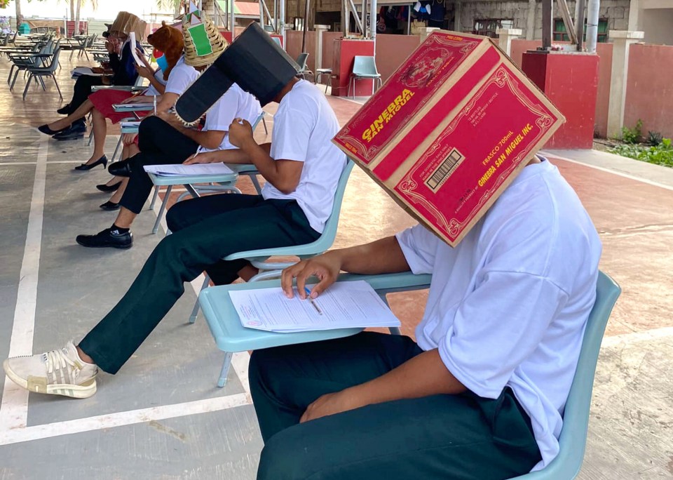 70 students took part during their exam on March 19