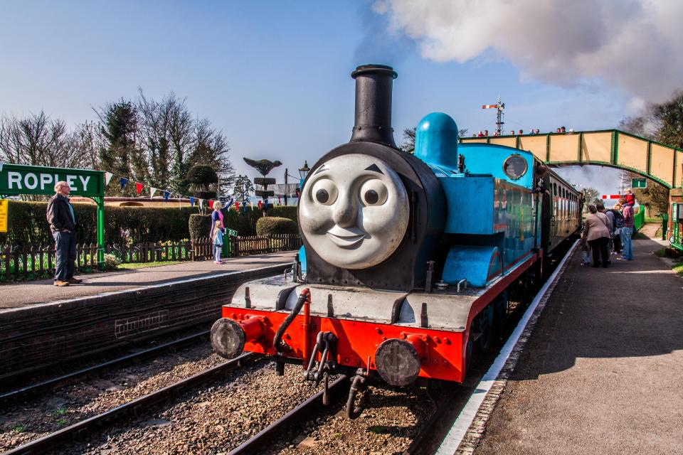 Thomas will only be at the stations for a short while so guests should book soon