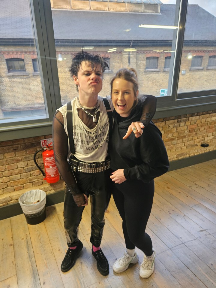 Yungblud with The Sun's Ellie Henman