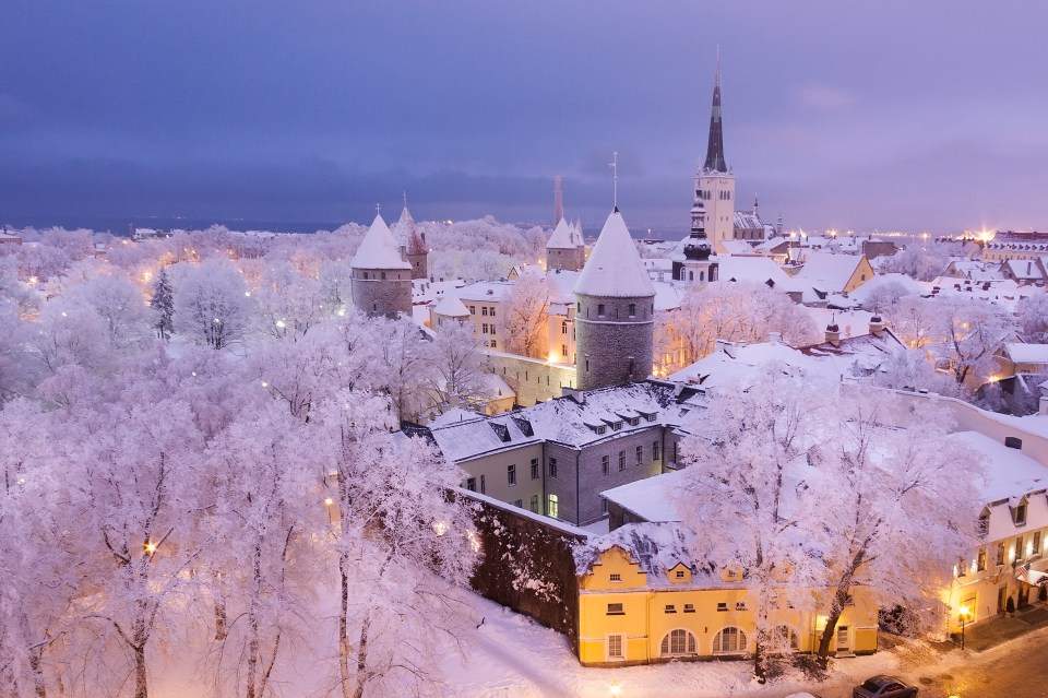 Tallinn is a real winter wonderland