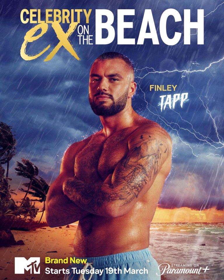 Finley Tapp is part of the Ex on the Beach line-up