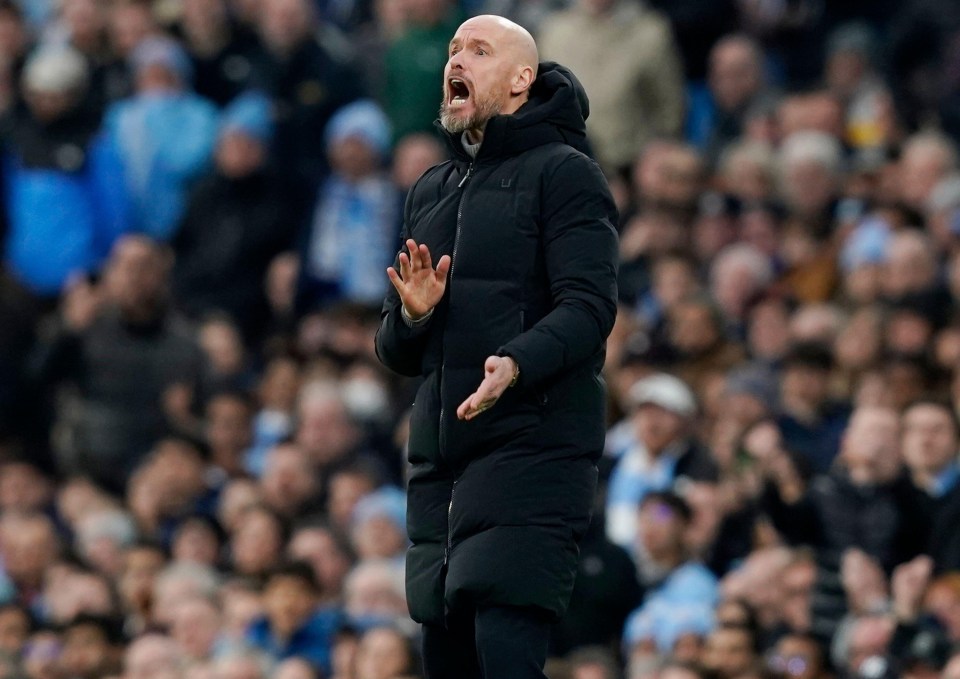 Erik ten Hag is the oldest manager to make the top 10