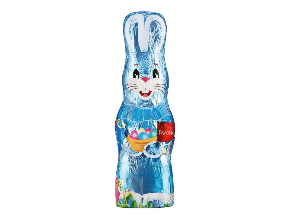 Favorina milk chocolate rabbit is £1.29 at Lidl