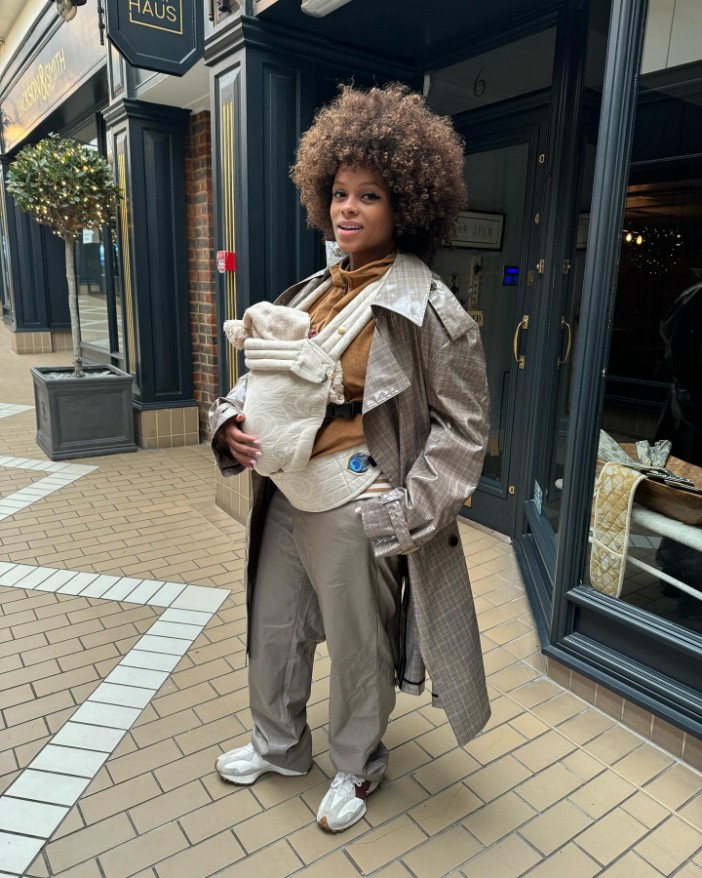 Strictly star Fleur East welcomes first child after 'wild' birth and shares sweet snaps of new addition, //www.instagram.com/p/C5MCze3ISlN/?hl=en&img_index=3