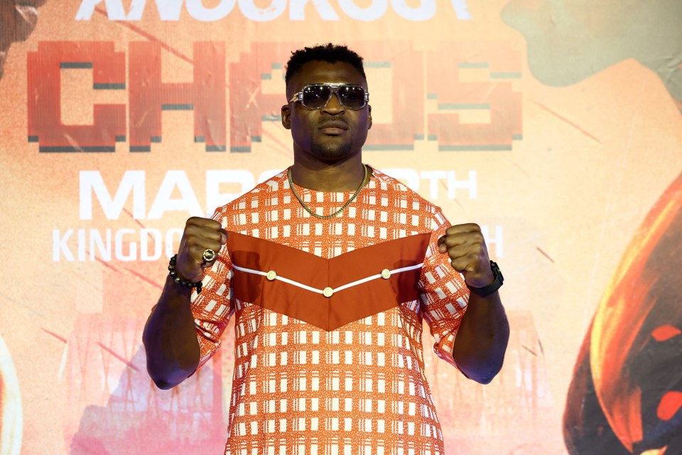 UFC legend Ngannou could prove to be a formidable opponent