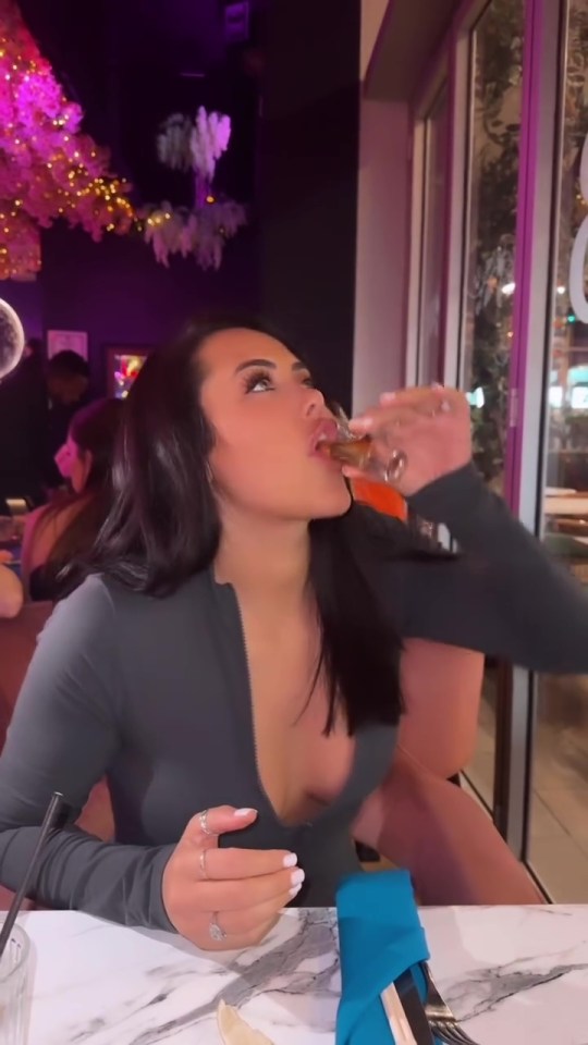 The Geordie Shore lass proved she's still got it by necking back tequila