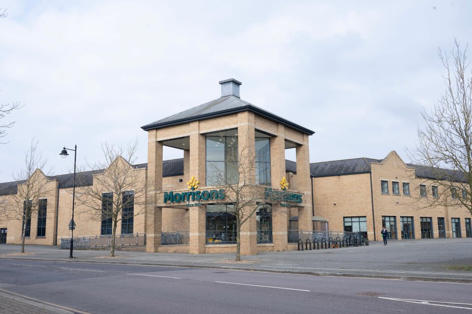 Cambourne boasts a single Morrisons supermarket