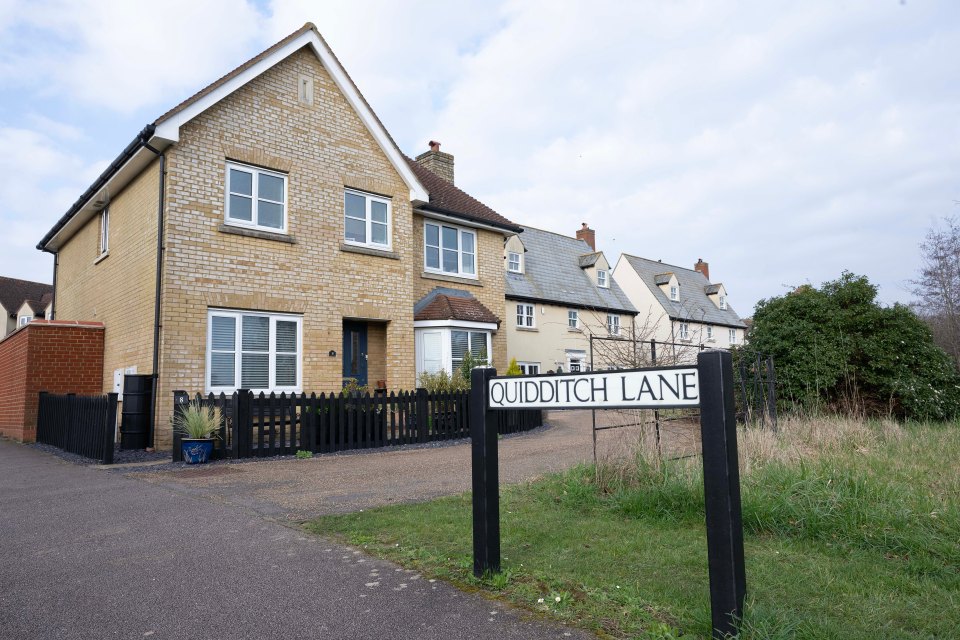 Cambourne in Cambridgeshire has been dubbed 'Toy Town' thanks to its quirky street names