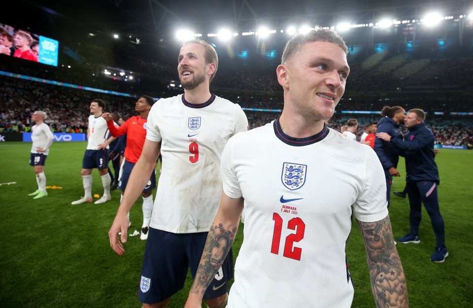 Kieran Trippier said Harry Kane tried to lure him to Bayern Munich