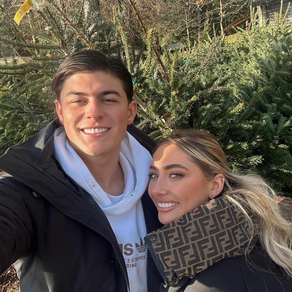 Saffron Barker has split from her rugby star boyfriend Louis Rees-Zammit