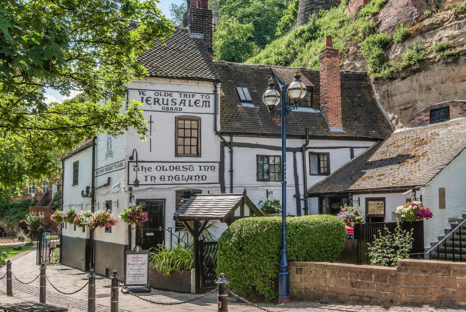 Ye Olde Trip To Jerusalem in Nottingham