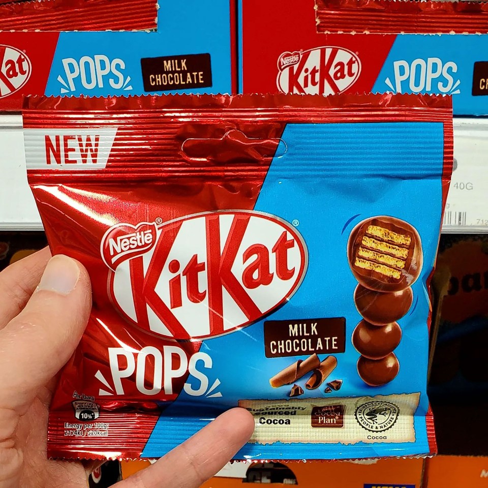 Shoppers are rushing in to grab the discontinued KitKat Pops