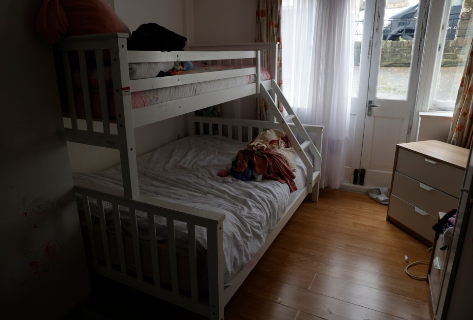 The mum says the cramped flat has also impacted her daughter's ability to study for her GCSEs