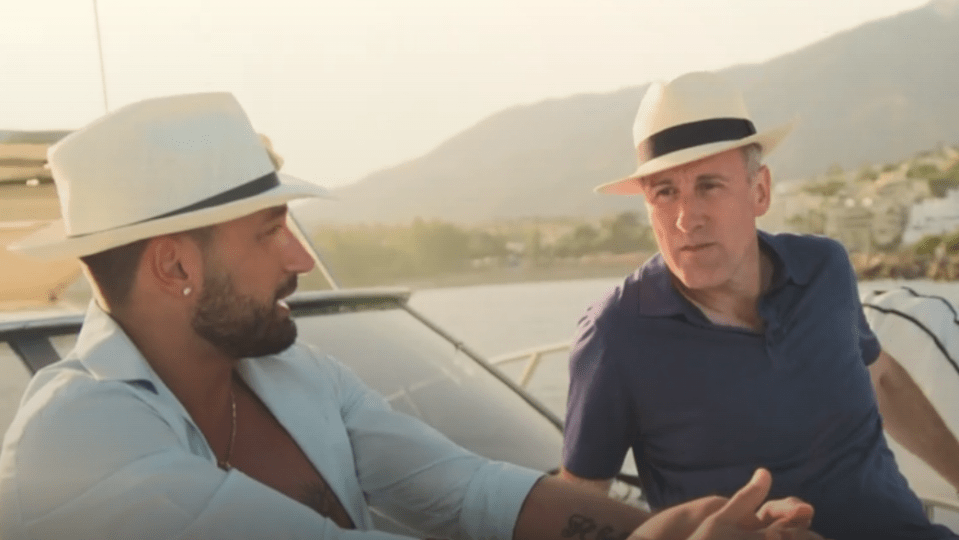 The pro dancer opened up to his pal Anton Du Beke on their new show Adventures In Spain