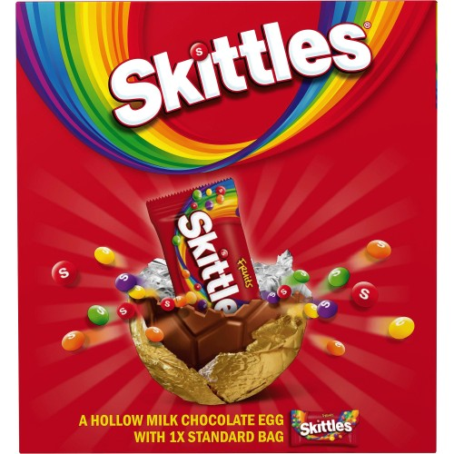 If you're after the quirkier Skittles Easter egg you should head to Lidl