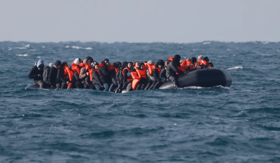 Some 401 migrants crossed in small boats on Monday in a record for 2024 so far