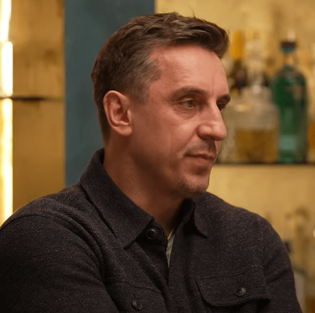 Gary Neville said Roy Keane would be worth £100million as he compared him to Declan Rice