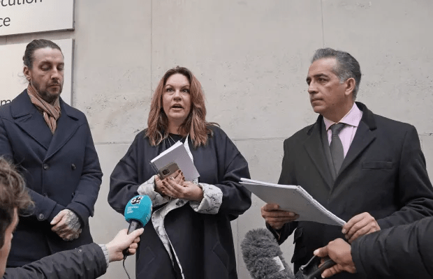 His mum Emma Webber, centre, has told of her pain