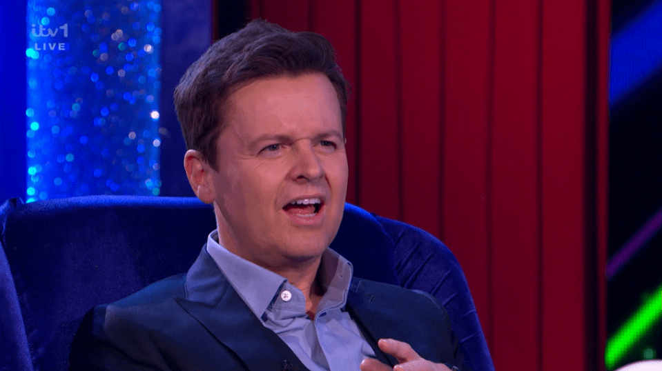 Declan Donnelly made a huge gaffe live on tonight's Saturday Night Takeaway