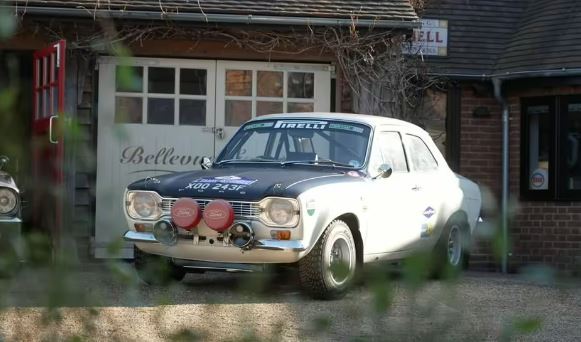 His Ford Escort finished second in the 1969 Acropolis Rally