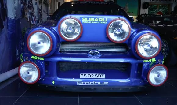 James also owns Prodrive Subaru Impreza models driven by Colin McRae and Petter Solberg