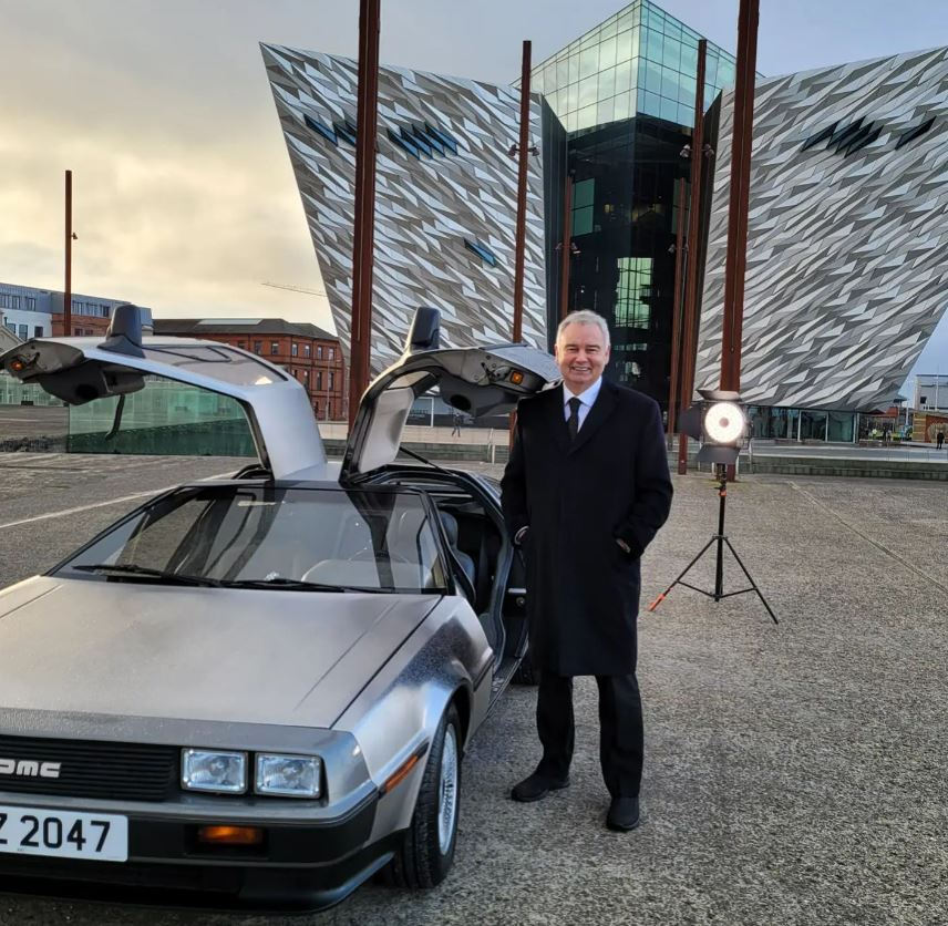 Eamonn has taken many pics with exotic motors including this iconic DMC Delorean