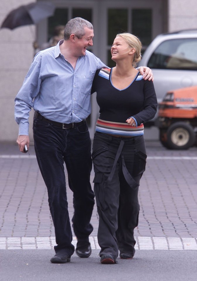 Kerry and Louis pictured together in Dublin, in 2002