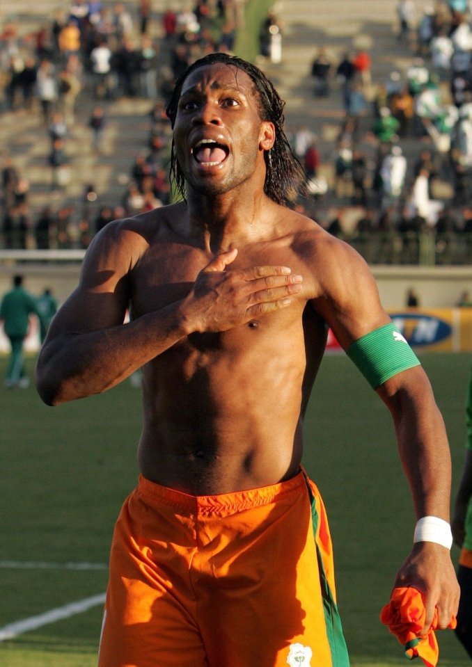 His football love affair began after watching the 2006 World Cup, and he admired the skills of Didier Drogba