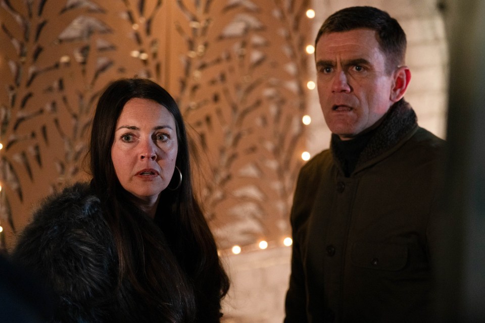 Martin walks in and catches Stacey Slater and Jack Branning in an embrace