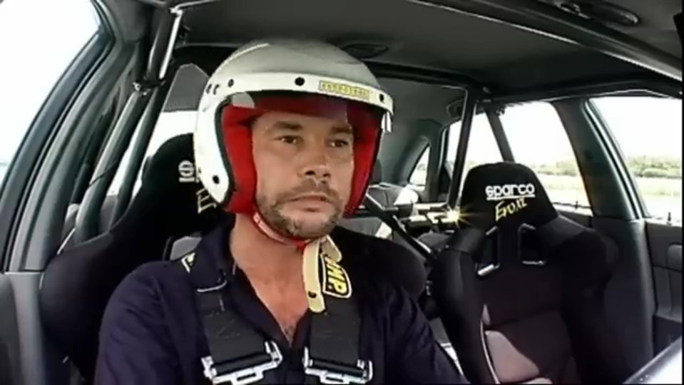 Petrolhead Jay Kay was a hit on the Top Gear race track