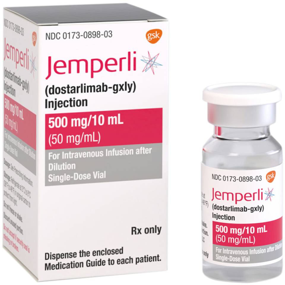 Dostarlimab is sold under the brand name Jemperli