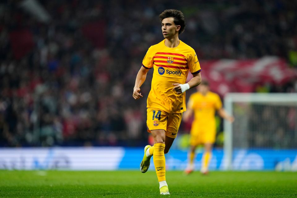 Joao Felix appeared to make an obscene gesture in Barcelona's win over Atletico Madrid