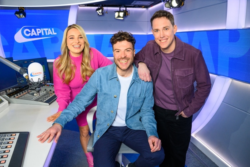 His first show will air on 8th April with co-stars Sian Welby and Chris Stark