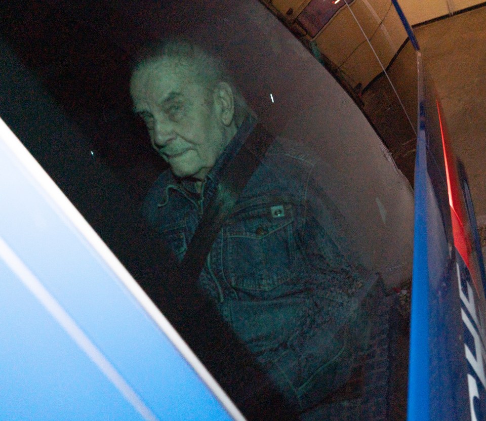 Josef Fritzl, 88, was pictured smirking as he arrived at court in January