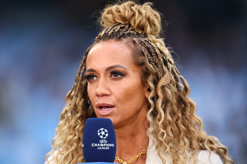 Kate Abdo said the ability to go off script on American television was key