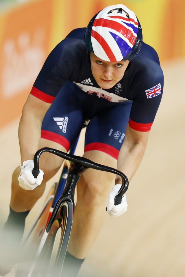 Katie Marchant won Olympic bronze in Tokyo's individual sprint