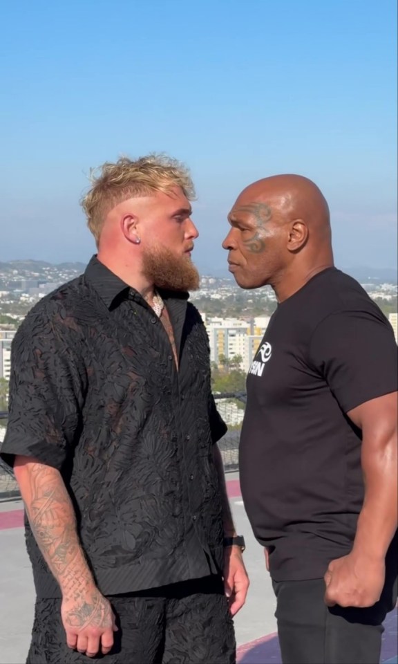 Jake Paul throws down with boxing legend Mike Tyson in July