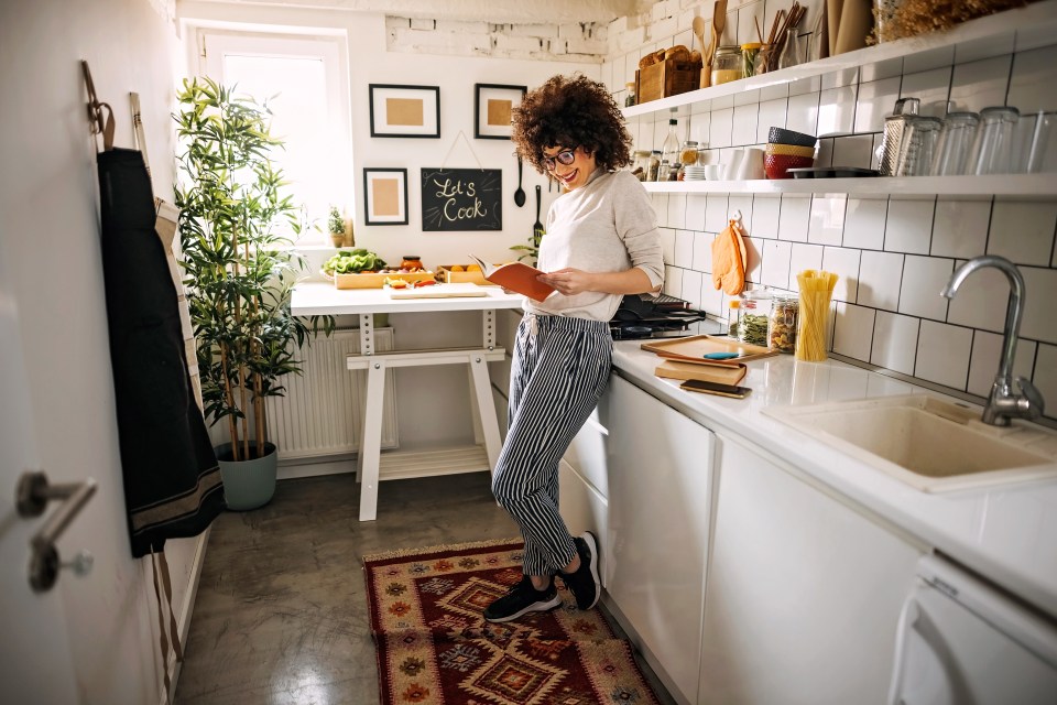 You can give your cupboards and tiles a fresh look without breaking the bank