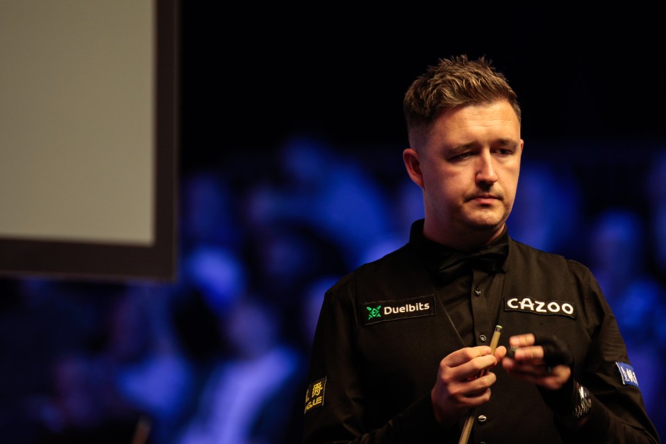 Kyren Wilson was unable to get on a train with his snooker cue