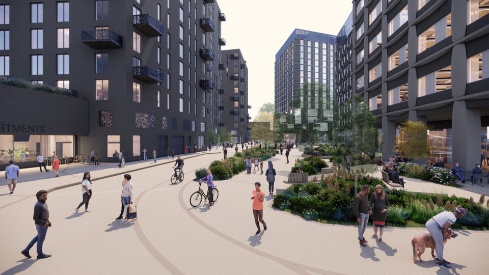 Plans show how the city development could look once it's complete