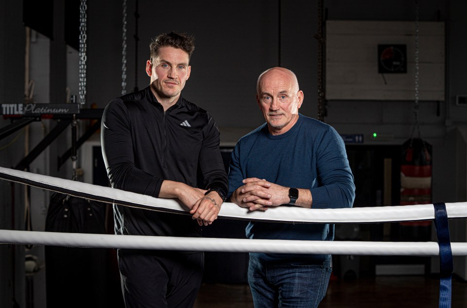 Legendary boxer Barry McGuigan and his son Shane now train the next boxing superstars