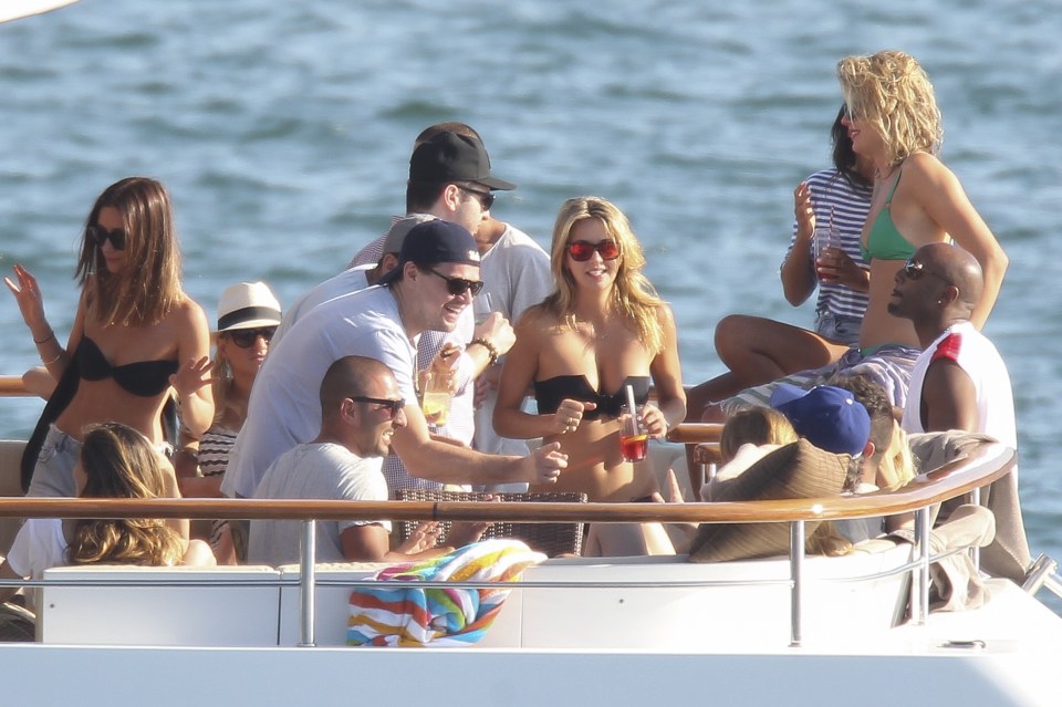 In 2012, during a party on a yacht in Sydney, some models started removing their bikini tops as the star and his actor pal Jonah Hill enjoyed their company