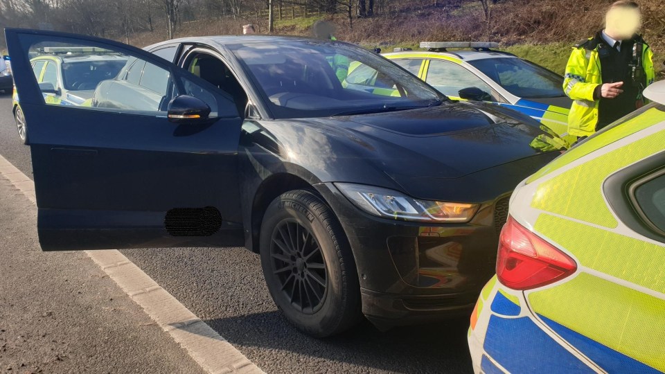 It comes just days after another electric vehicle driver was forced to smash into a police car to stop