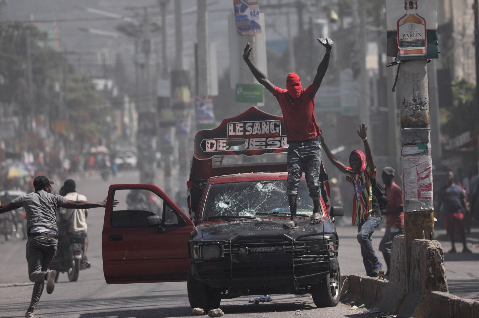 A 'massacre' has been taking place across Port-au-Prince