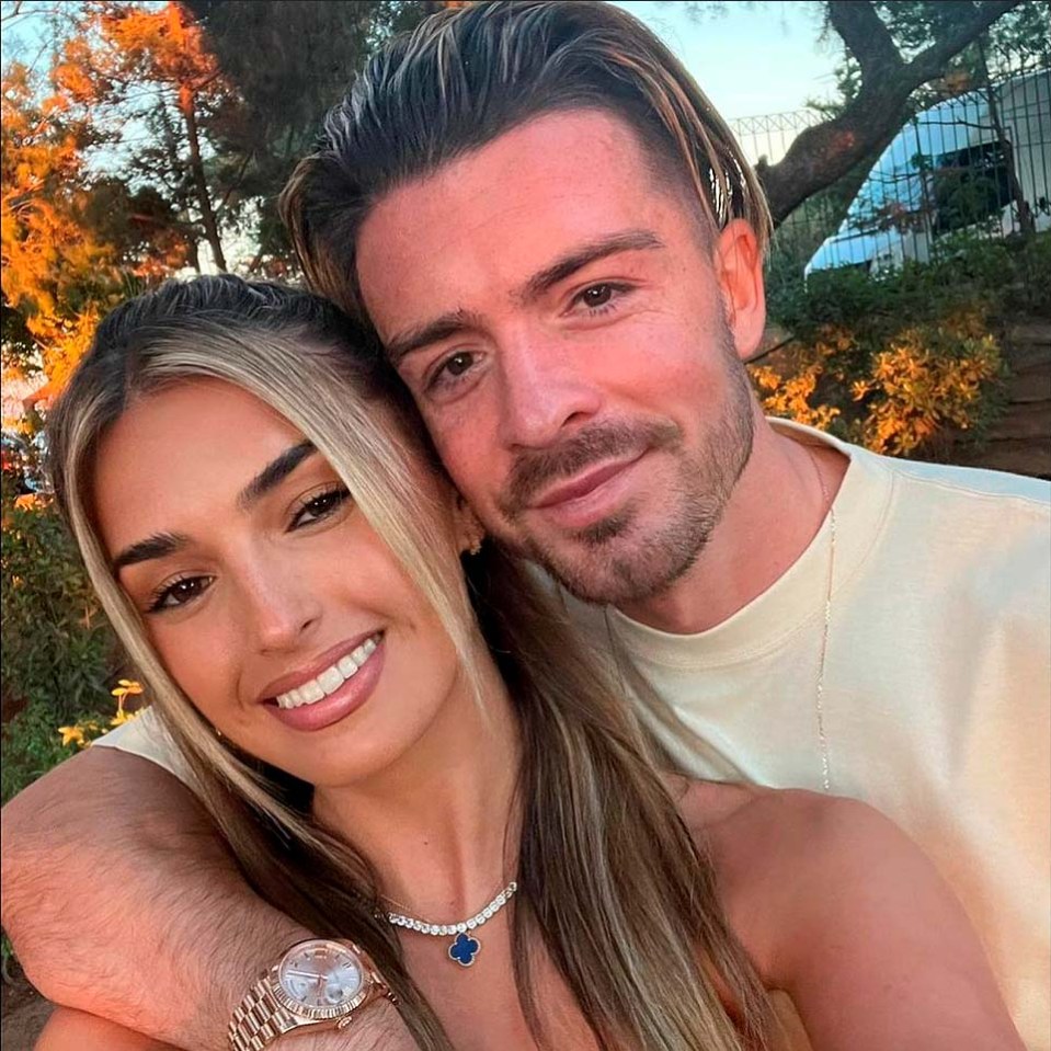 Sasha Atwood is in a relationship with England winger Jack Grealish